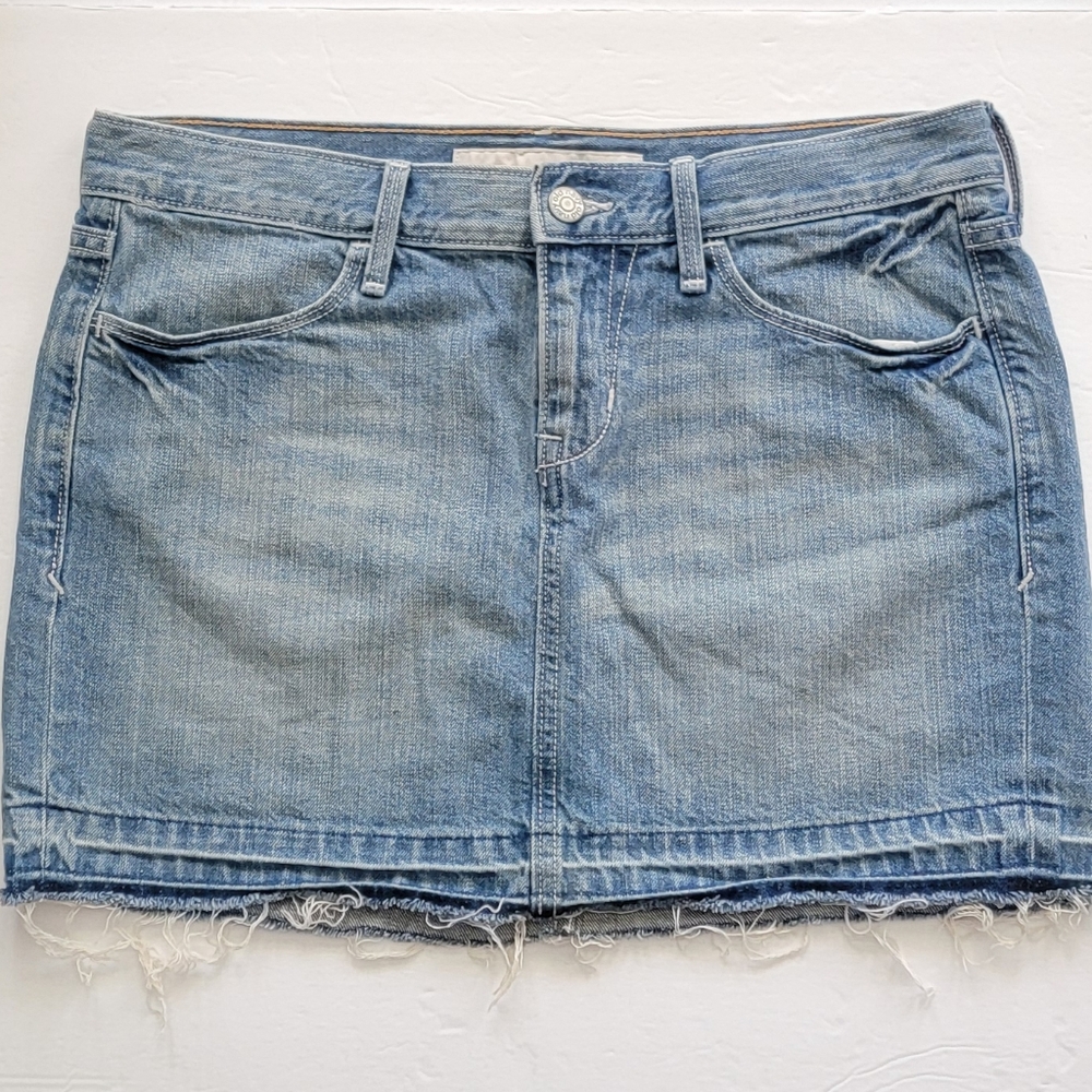 Three Bundle. Jean Shorts and Denim Mini Skirts. - Picture 3 of 6